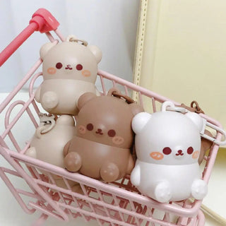 Kawaii Cute Little Bear Lip Balm makeup by The Kawaii Shoppu | The Kawaii Shoppu