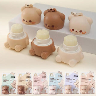 Kawaii Cute Little Bear Lip Balm makeup by The Kawaii Shoppu | The Kawaii Shoppu