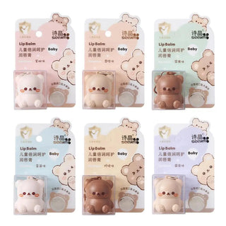 Kawaii Cute Little Bear Lip Balm makeup by The Kawaii Shoppu | The Kawaii Shoppu