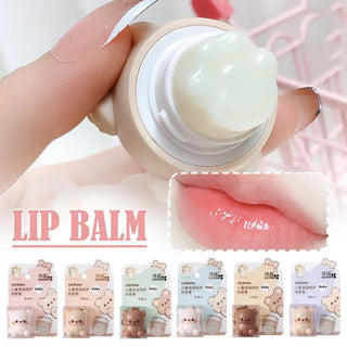 Kawaii Cute Little Bear Lip Balm makeup by The Kawaii Shoppu | The Kawaii Shoppu