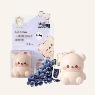 Kawaii Cute Little Bear Lip Balm makeup by The Kawaii Shoppu | The Kawaii Shoppu