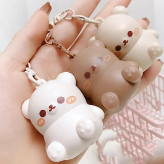 Kawaii Cute Little Bear Lip Balm makeup by The Kawaii Shoppu | The Kawaii Shoppu