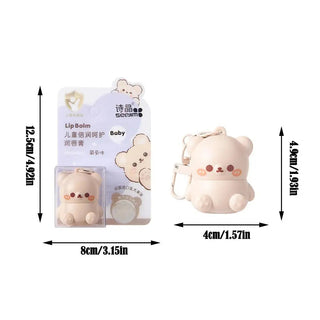 Kawaii Cute Little Bear Lip Balm makeup by The Kawaii Shoppu | The Kawaii Shoppu