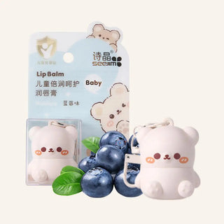Kawaii Cute Little Bear Lip Balm makeup by The Kawaii Shoppu | The Kawaii Shoppu