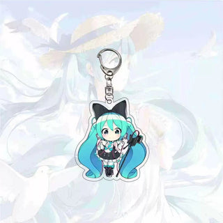 Kawaii Cute Miku Anime Keychains Style 1 Accessories by The Kawaii Shoppu | The Kawaii Shoppu
