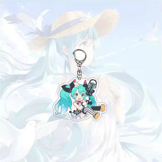 Kawaii Cute Miku Anime Keychains Style 5 Accessories by The Kawaii Shoppu | The Kawaii Shoppu