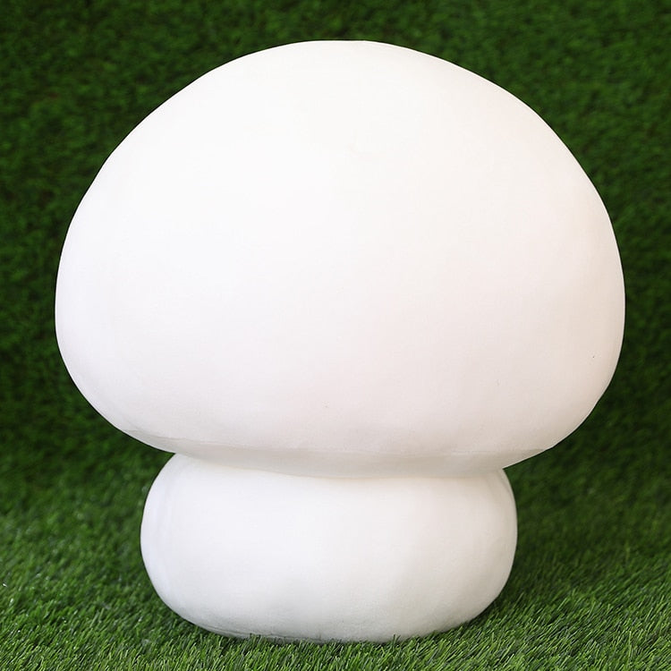 Kawaii Cute Mochi Mushroom Plushie White 23cm Soft Toy by The Kawaii Shoppu | The Kawaii Shoppu