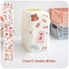 white with sticker