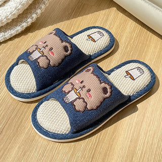 Kawaii Friend Cute Home Summer Open Toe Slippers