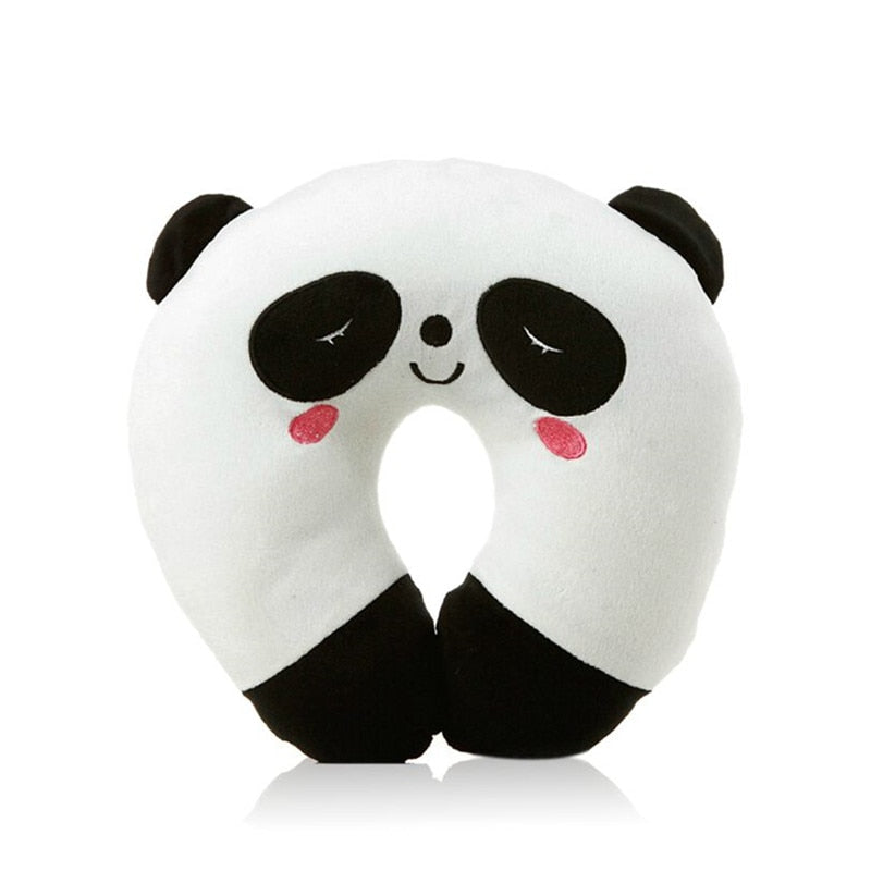 Kawaii Friend U Shaped Travel / Sleep Pillow panda Soft Toy by The Kawaii Shoppu | The Kawaii Shoppu