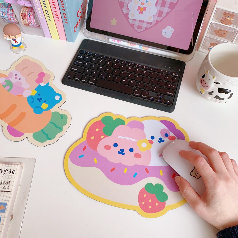 Kawaii Friends Pastel Party Desk Mouse Pad Home Decor by The Kawaii Shoppu | The Kawaii Shoppu