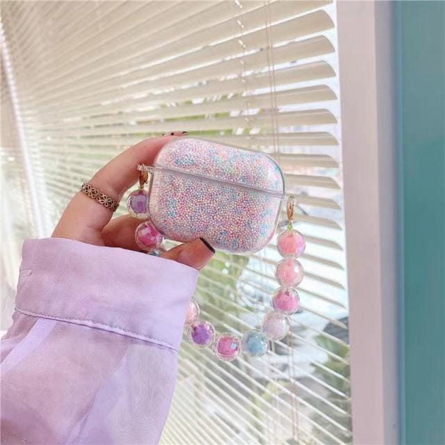 Kawaii Glitter Airpods Case Chains 1/2/Pro Multi Glitter for airpdos pro Accessory The Kawaii Shoppu