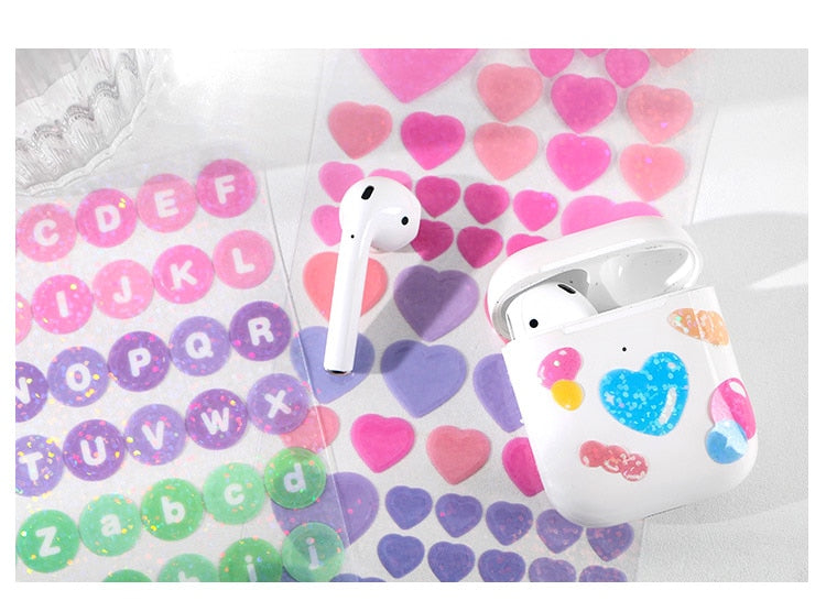 Kawaii Glitter Kpop Idol Decor Stickers Stationery by The Kawaii Shoppu | The Kawaii Shoppu