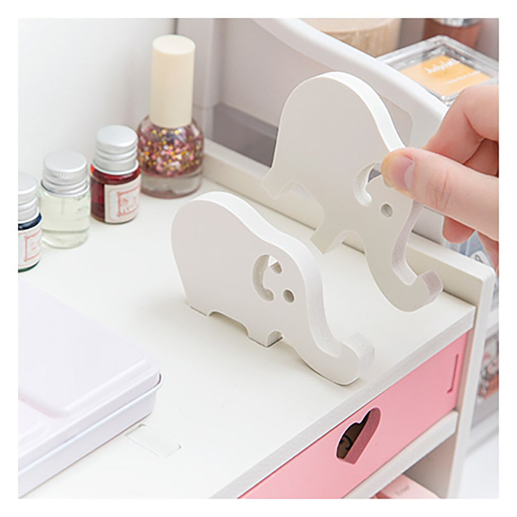 Kawaii Heart Desktop Storage Monitor Stand Home & Kitchen by The Kawaii Shoppu | The Kawaii Shoppu