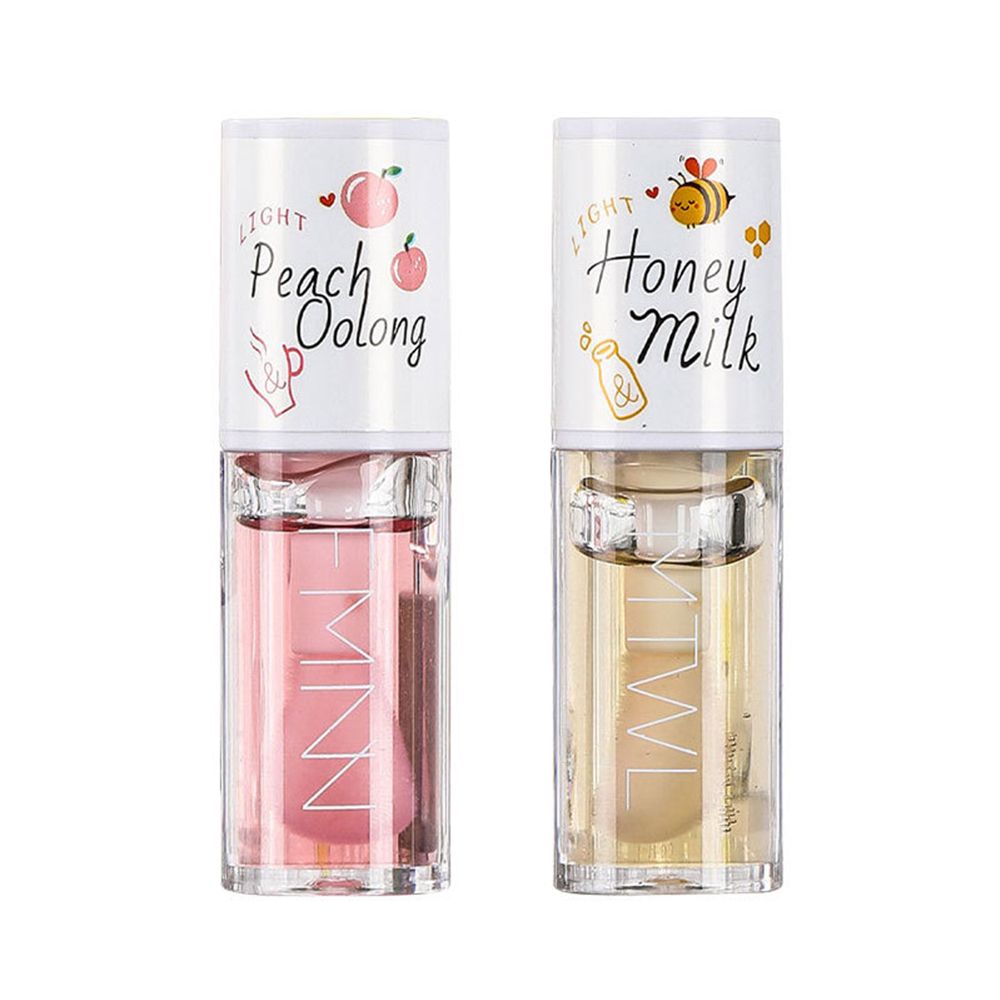 Kawaii Honey Peach Oolong Lip Oil makeup by The Kawaii Shoppu | The Kawaii Shoppu