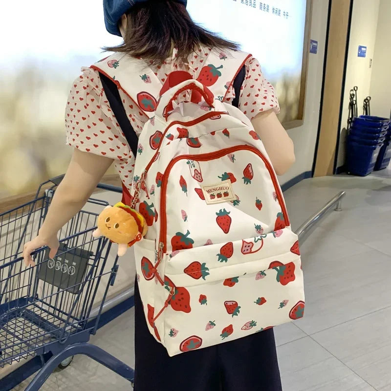 Kawaii INS Cute Print Backpack Bag by The Kawaii Shoppu | The Kawaii Shoppu