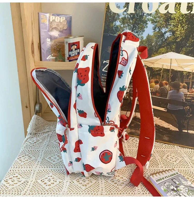 Kawaii INS Cute Print Backpack Bag by The Kawaii Shoppu | The Kawaii Shoppu