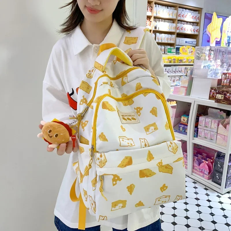 Kawaii INS Cute Print Backpack Bag by The Kawaii Shoppu | The Kawaii Shoppu