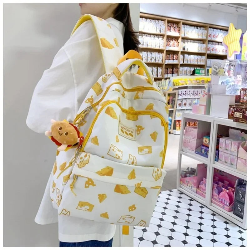 Kawaii INS Cute Print Backpack Bag by The Kawaii Shoppu | The Kawaii Shoppu