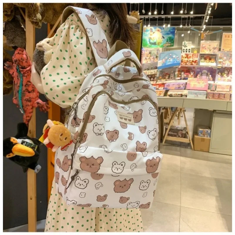 Kawaii INS Cute Print Backpack Bag by The Kawaii Shoppu | The Kawaii Shoppu