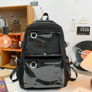 Kawaii Ita Clear Pocket Backpack