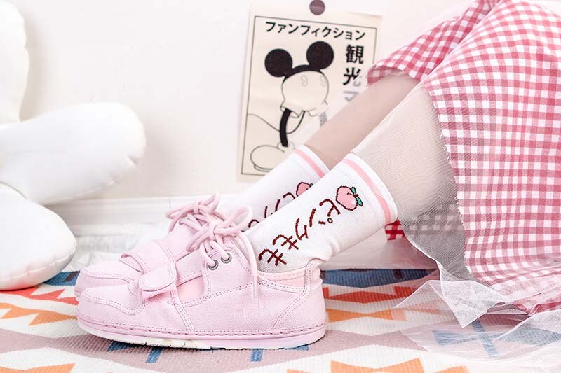 Kawaii Japanese Fruit Ankle Socks Clothing and Accessories by The Kawaii Shoppu | The Kawaii Shoppu