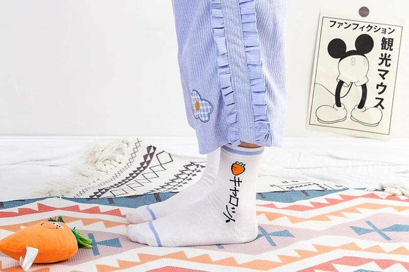 Kawaii Japanese Fruit Ankle Socks Clothing and Accessories by The Kawaii Shoppu | The Kawaii Shoppu