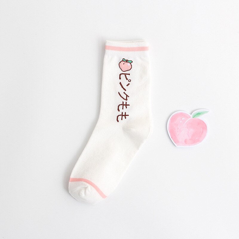 Kawaii Japanese Fruit Ankle Socks Clothing and Accessories by The Kawaii Shoppu | The Kawaii Shoppu