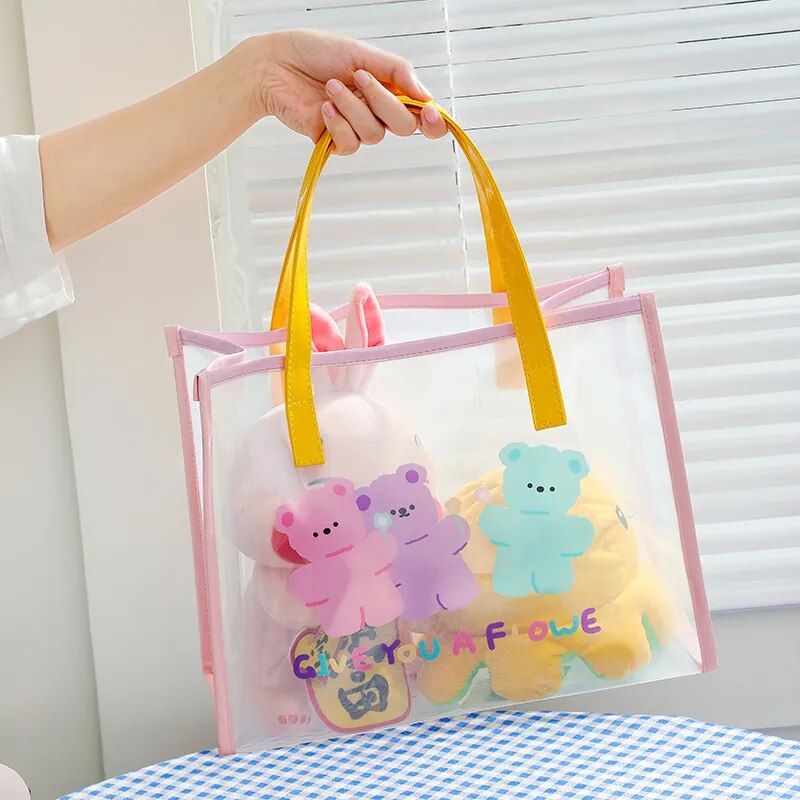 Kawaii Jelly Bear Shopping Shoulder Bags Bag by The Kawaii Shoppu | The Kawaii Shoppu