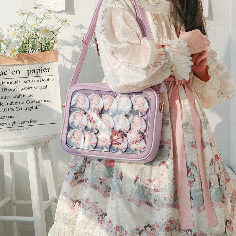 Kawaii Jelly ITA Transparent Hand Bag only bag Bags by The Kawaii Shoppu | The Kawaii Shoppu