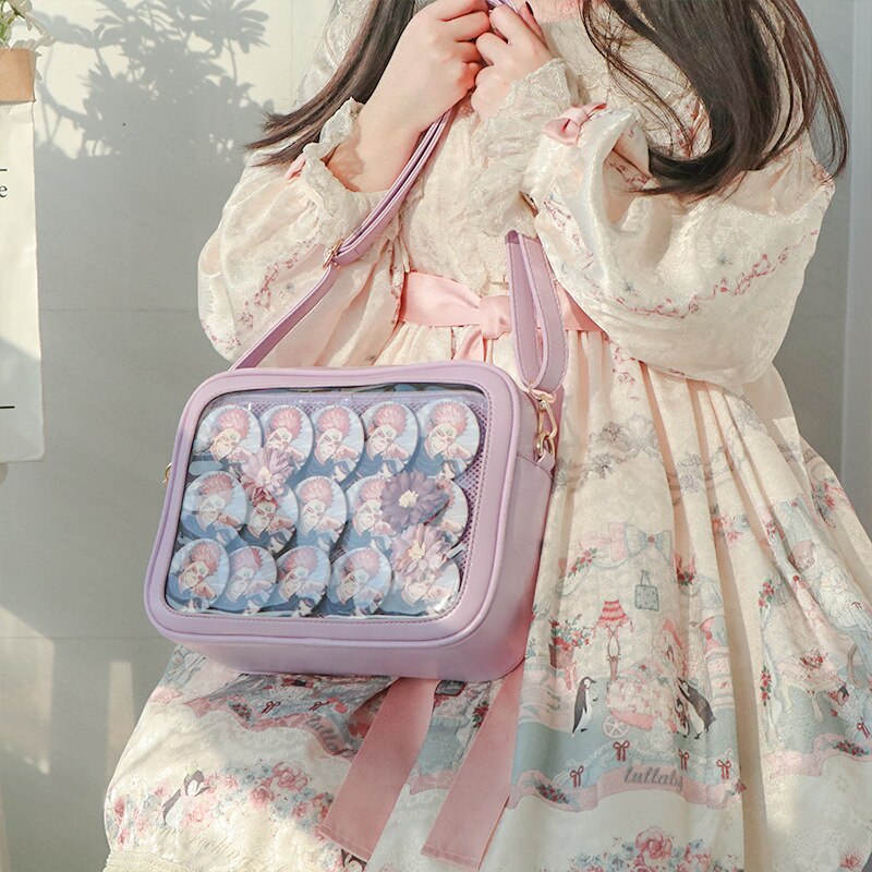 Kawaii Jelly ITA Transparent Hand Bag only bag Bags by The Kawaii Shoppu | The Kawaii Shoppu