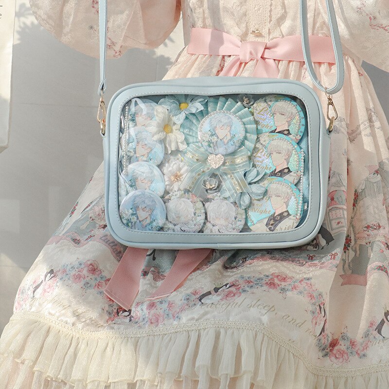 Kawaii Jelly ITA Transparent Hand Bag only bag Bags by The Kawaii Shoppu | The Kawaii Shoppu