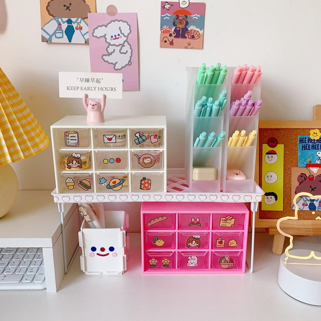 Kawaii Mini Desk Storage Decor The Kawaii Shoppu