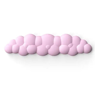 Kawaii Pastel White Cloud Keyboard Desktop Wrist Support Rest / Mouse Pad Large Pink Wrist Rest Desk Supplies by The Kawaii Shoppu | The Kawaii Shoppu