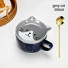grey cat