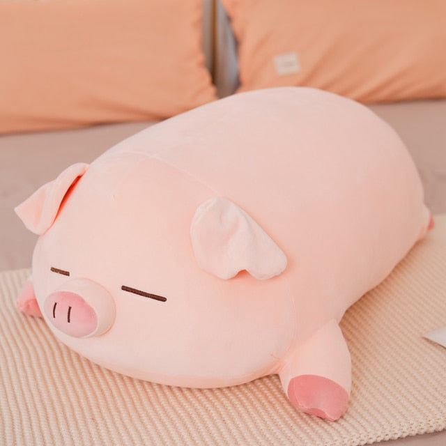 Kawaii Piggy Squishy Jumbo Plushie 50cm A Soft Toy by The Kawaii Shoppu | The Kawaii Shoppu