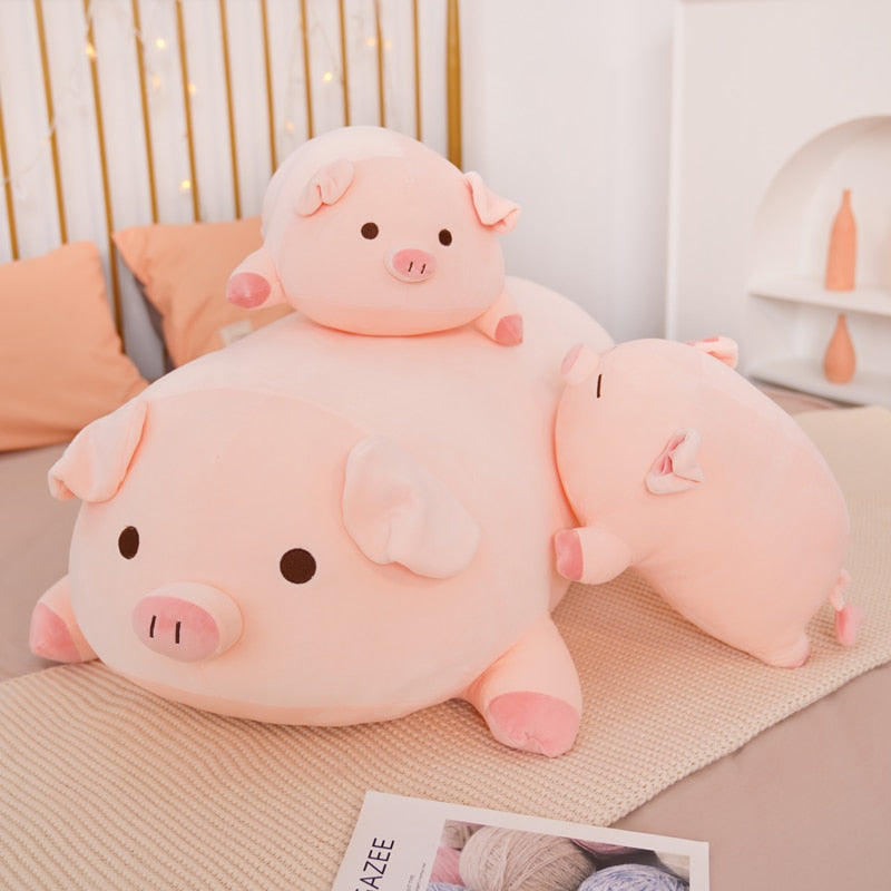 Kawaii Piggy Squishy Jumbo Plushie Soft Toy by The Kawaii Shoppu | The Kawaii Shoppu