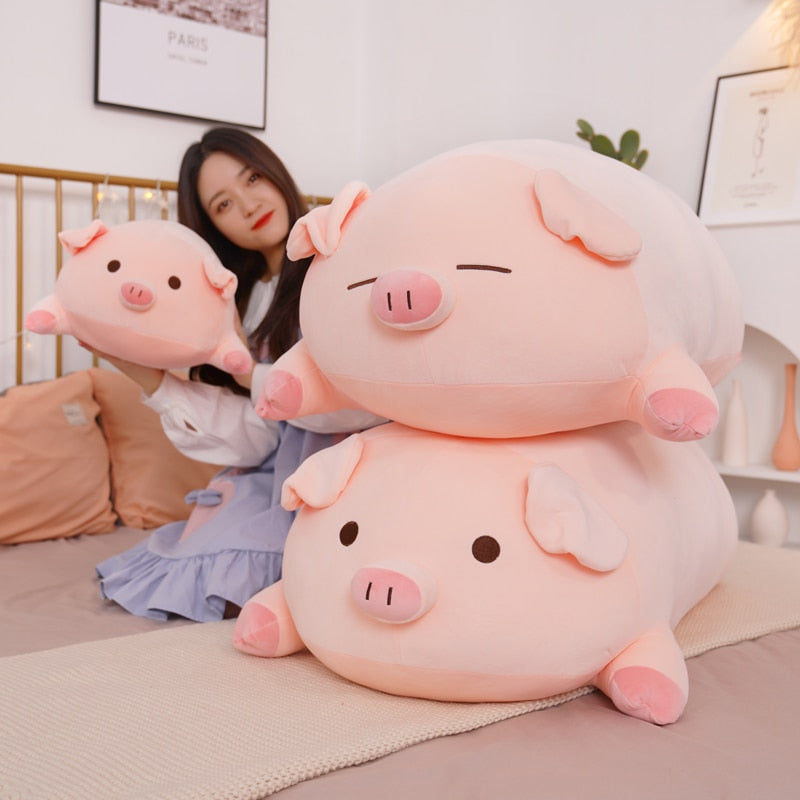 Kawaii Piggy Squishy Jumbo Plushie Soft Toy by The Kawaii Shoppu | The Kawaii Shoppu