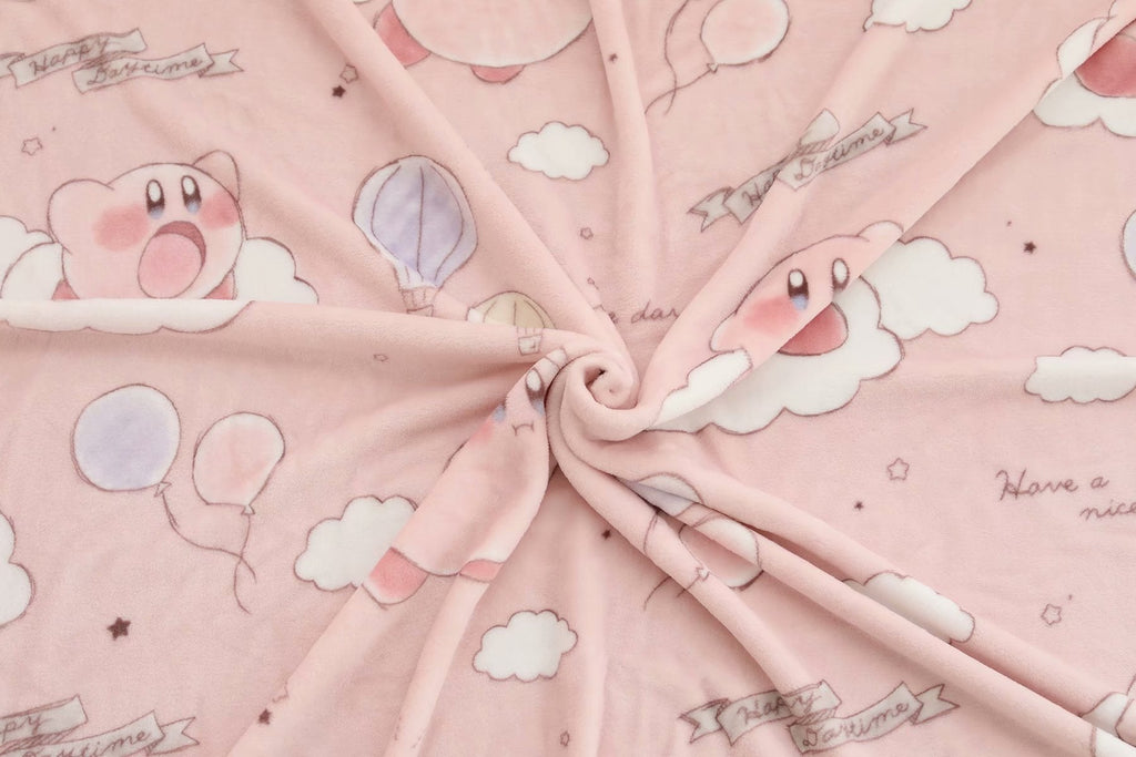 Kawaii Pink Mochi Anime Blanket Blanket by The Kawaii Shoppu | The Kawaii Shoppu