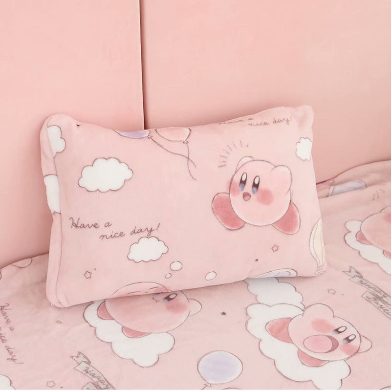 Kawaii Pink Mochi Anime Blanket Blanket by The Kawaii Shoppu | The Kawaii Shoppu