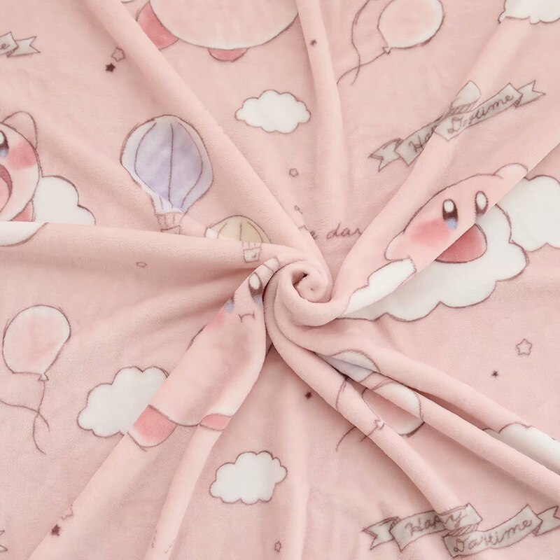 Kawaii Pink Mochi Anime Blanket Blanket by The Kawaii Shoppu | The Kawaii Shoppu