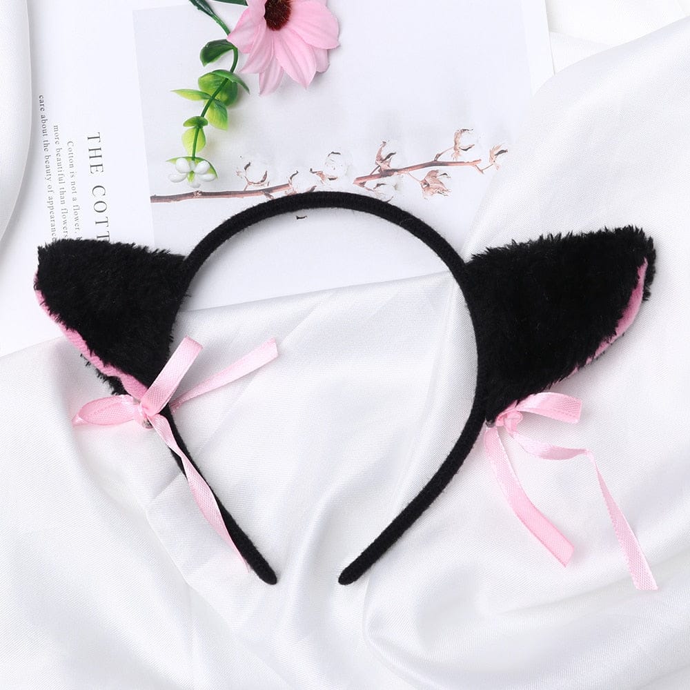 Kawaii Plush Cat Ears Accessory The Kawaii Shoppu