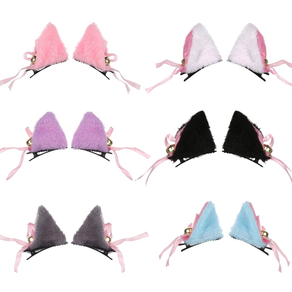 Kawaii Plush Cat Ears Accessory The Kawaii Shoppu