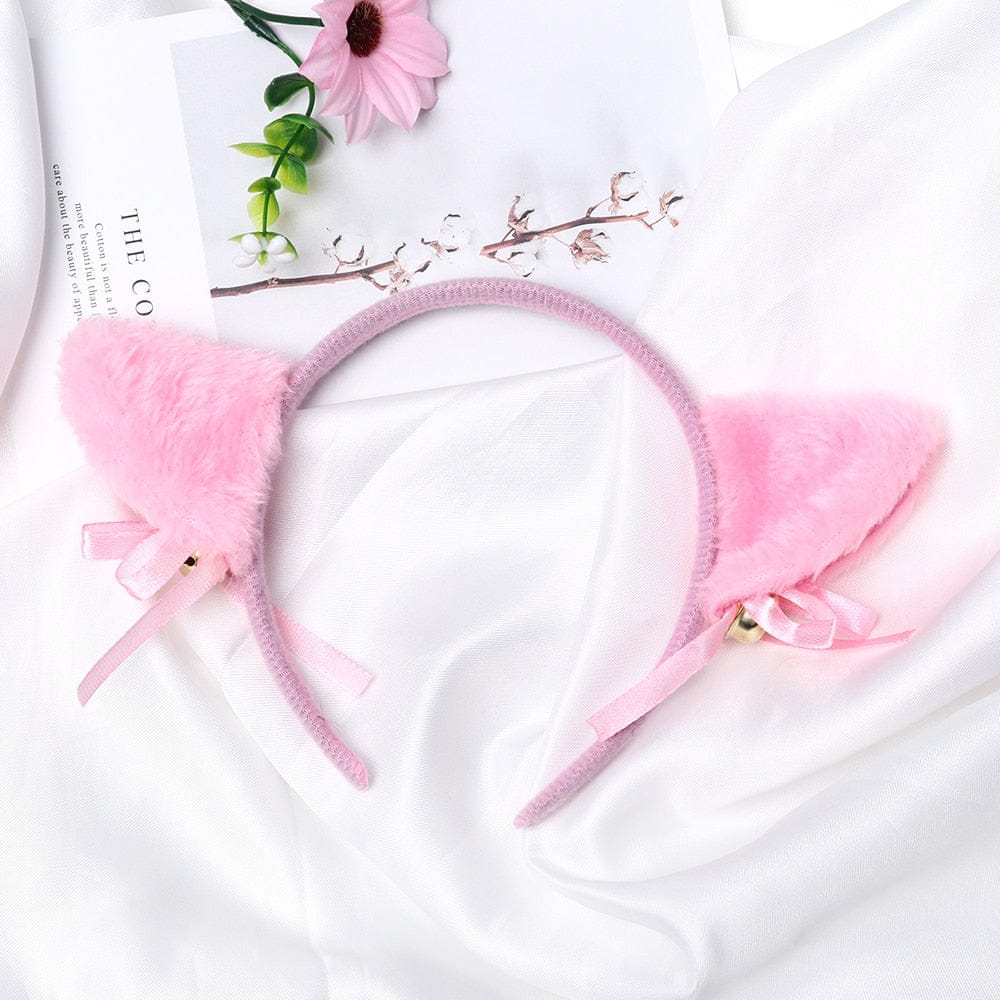 Kawaii Plush Cat Ears Accessory The Kawaii Shoppu