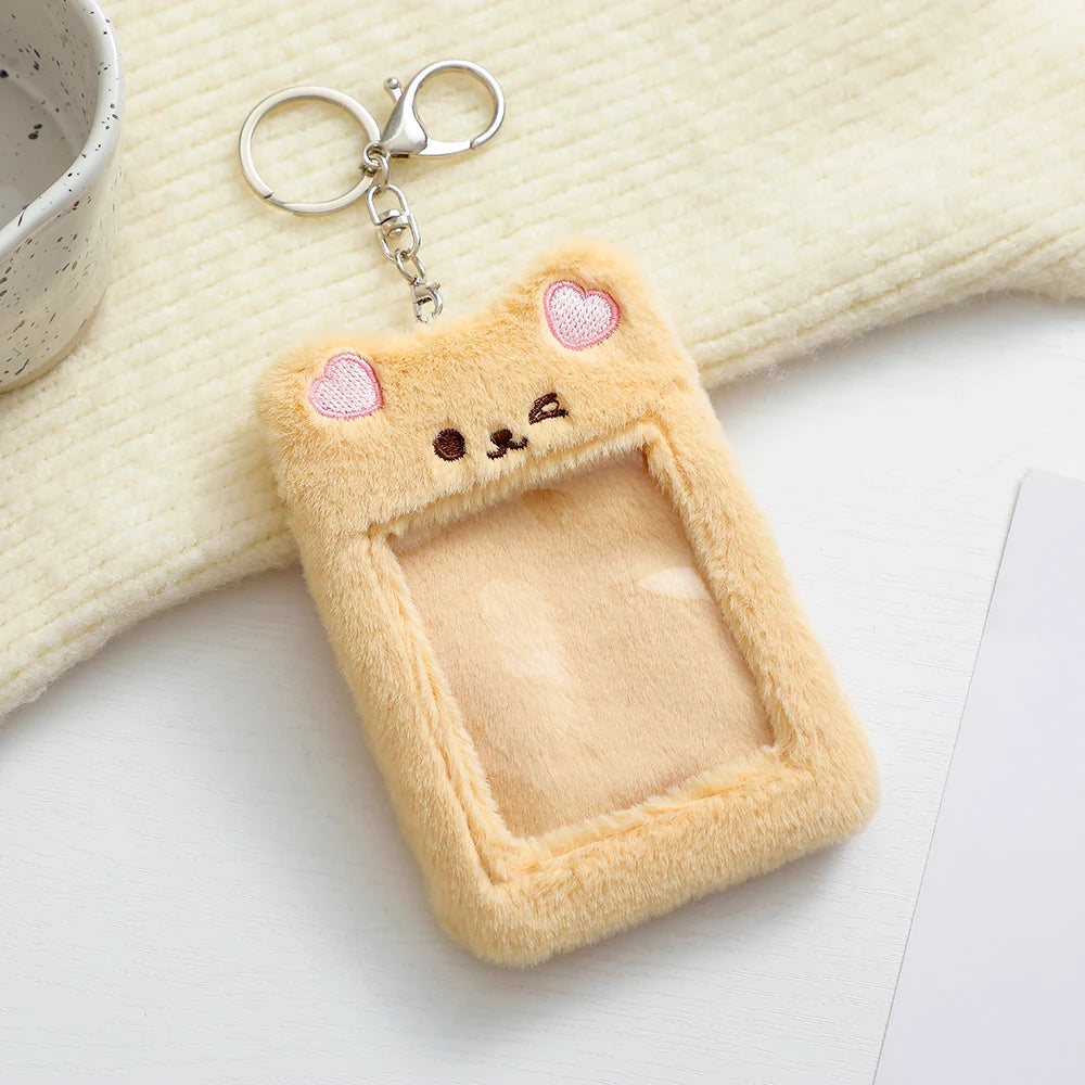 Kawaii Plush Photocard ID Holder Cute Accessories by The Kawaii Shoppu | The Kawaii Shoppu