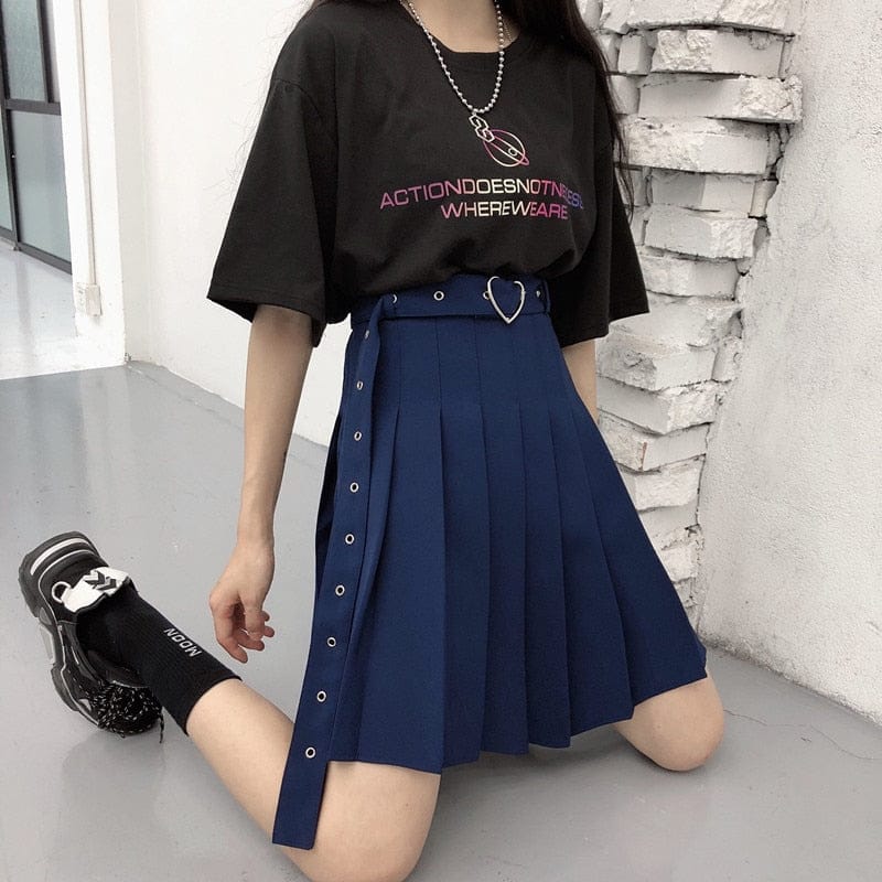 Kawaii Punk Mini Skirt Fashion The Kawaii Shoppu