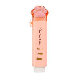 Kawaii Push-pull Design Cat Paw Portable Rubber Eraser Stationery by The Kawaii Shoppu | The Kawaii Shoppu