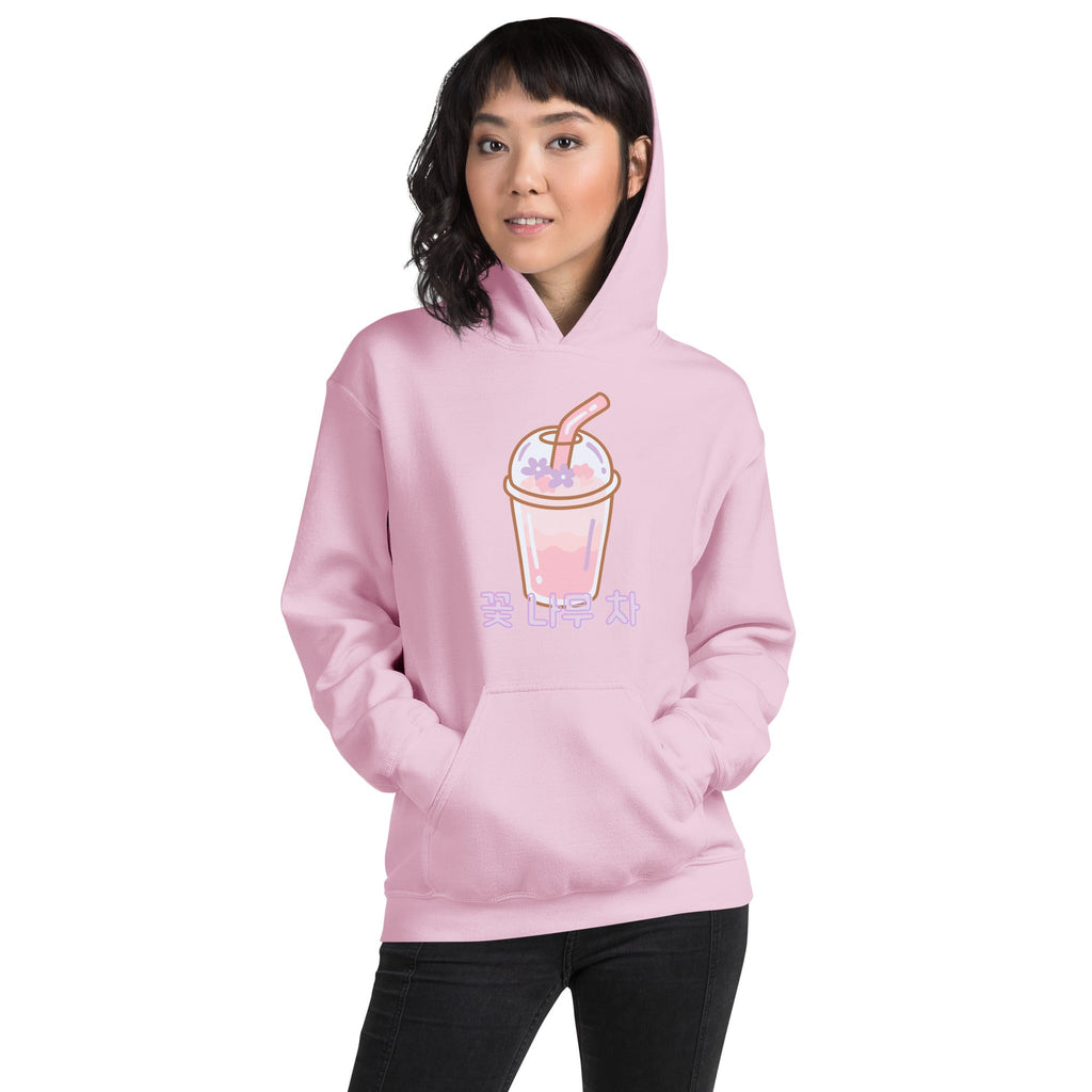 Kawaii Sakura Flower Tea Hoodie by The Kawaii Shoppu | The Kawaii Shoppu