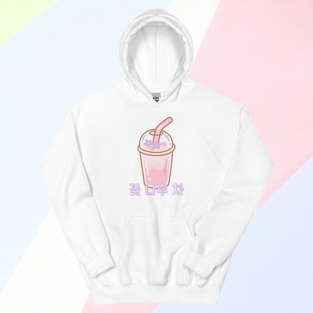 Kawaii Sakura Flower Tea Hoodie by The Kawaii Shoppu | The Kawaii Shoppu