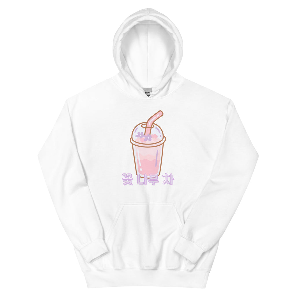 Kawaii Sakura Flower Tea Hoodie by The Kawaii Shoppu | The Kawaii Shoppu